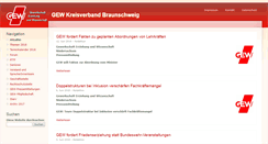 Desktop Screenshot of gew-kvbs.de