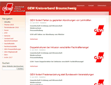 Tablet Screenshot of gew-kvbs.de